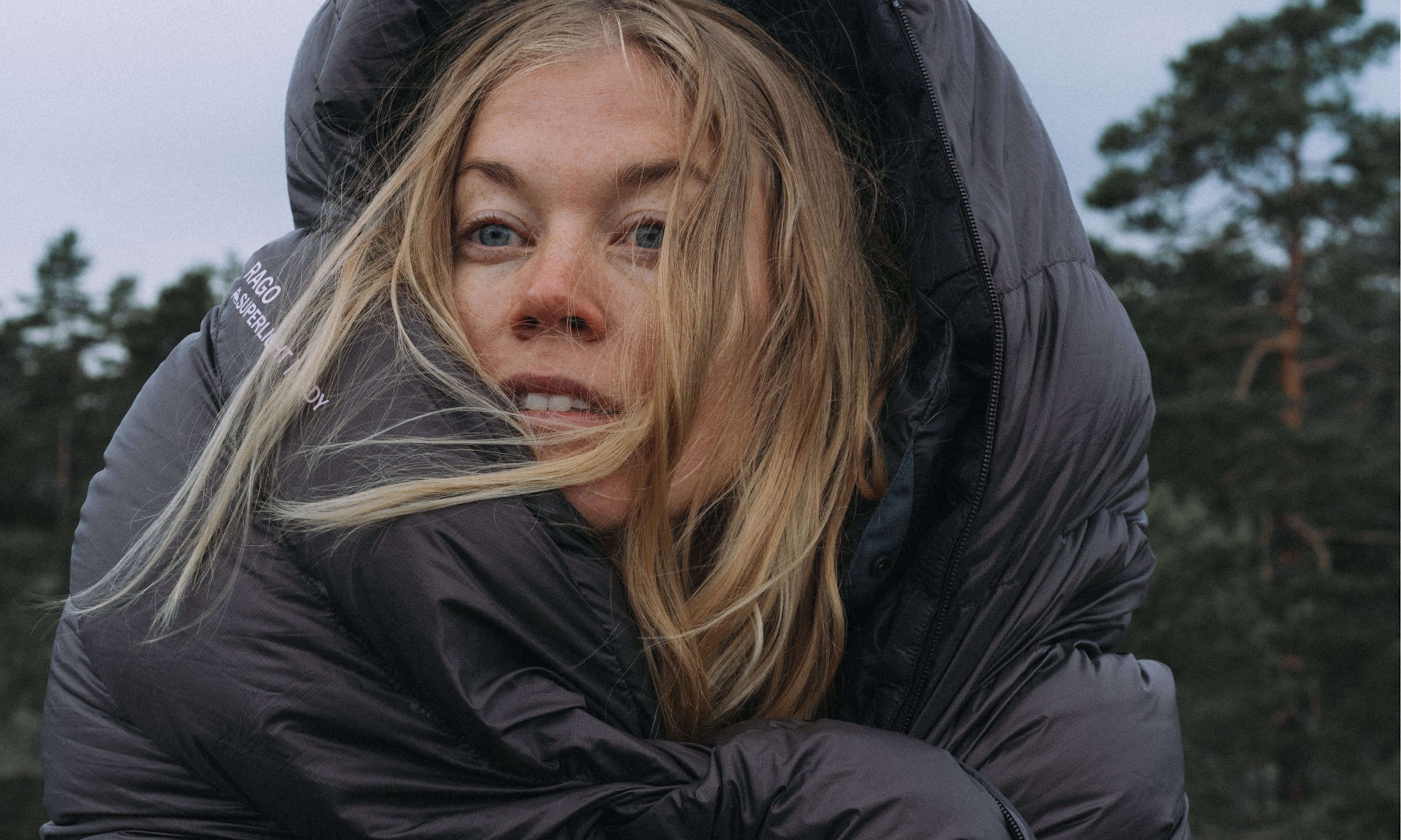 Sleeping bag Lady down