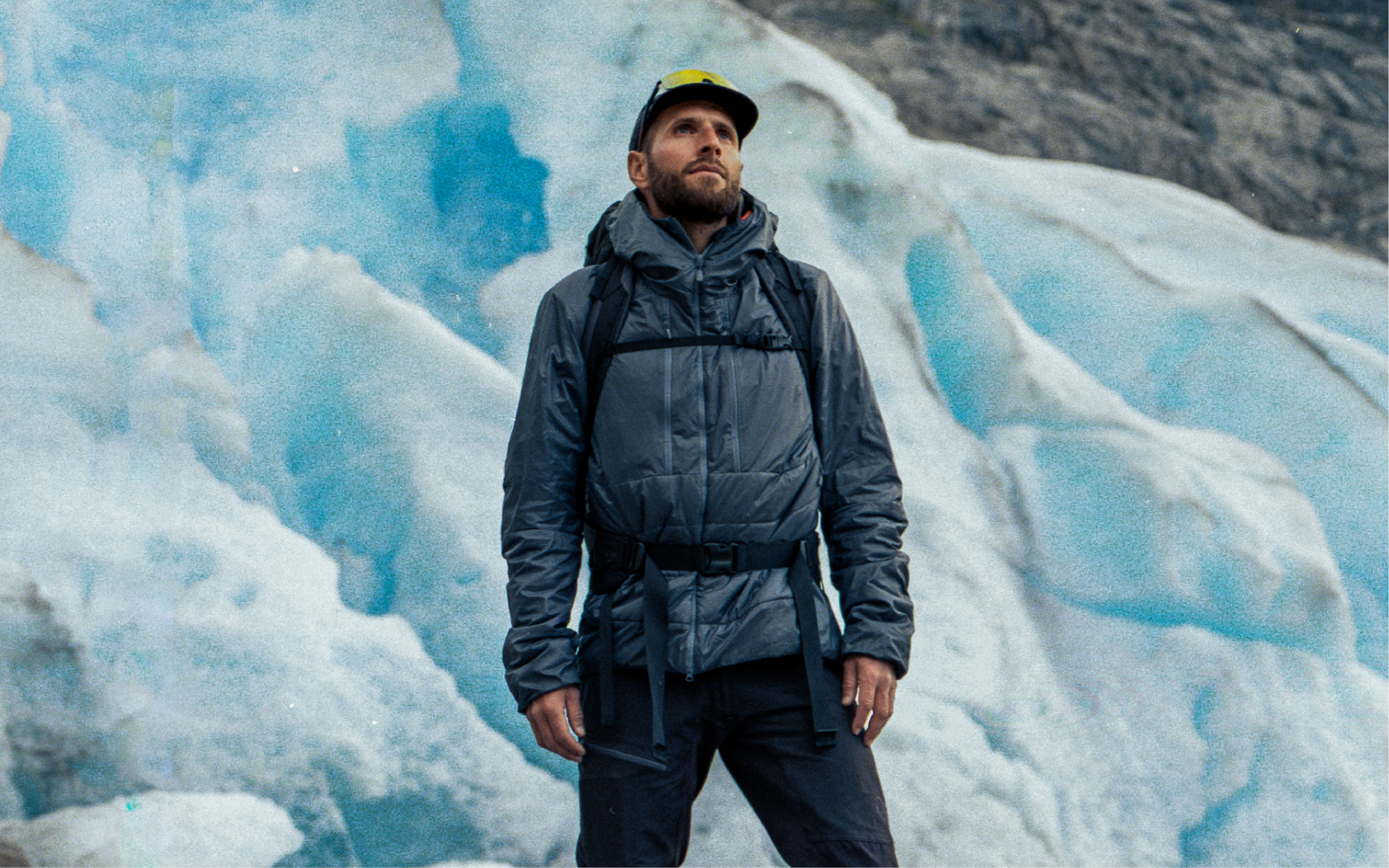 Vincent Colliard on Svartisen