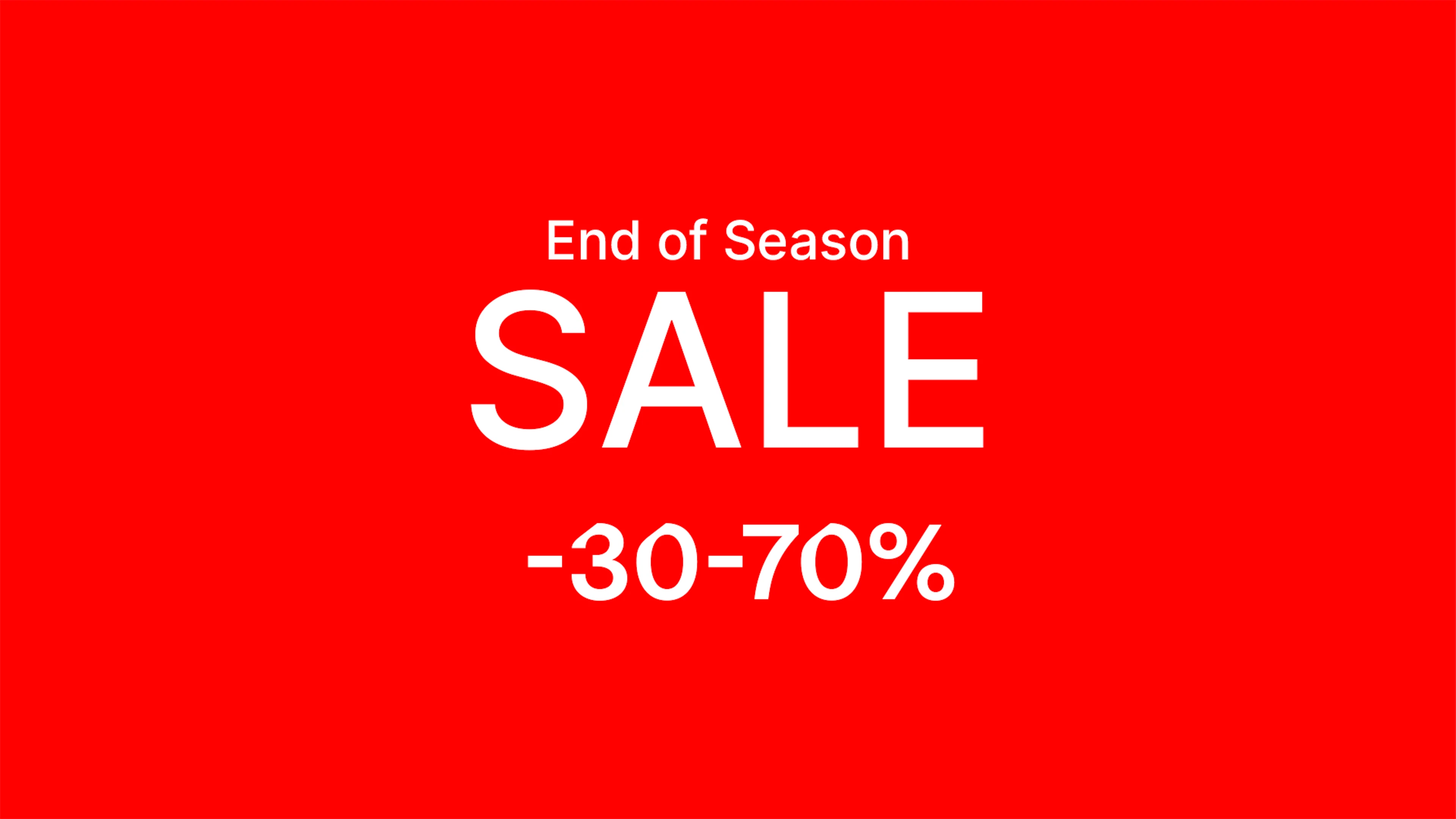 End of Season